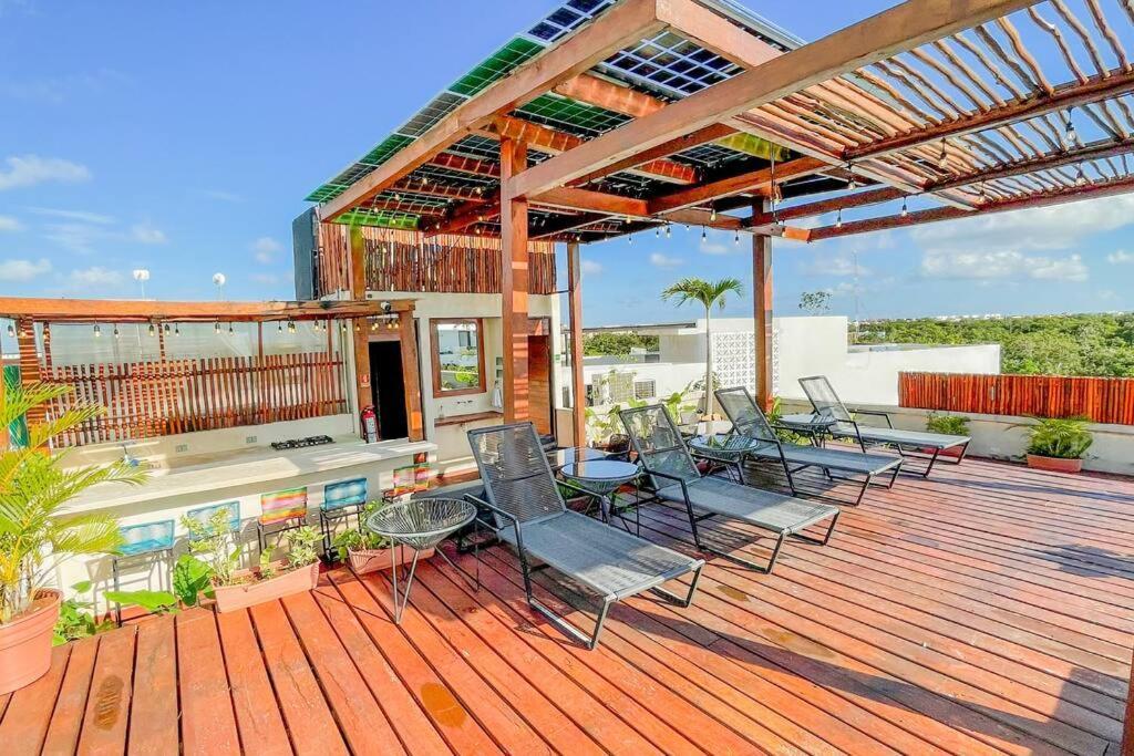 Apartamento Eco-Friendly And Modern Loft 4 By Noox Tulum Exterior foto