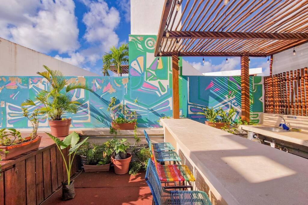 Apartamento Eco-Friendly And Modern Loft 4 By Noox Tulum Exterior foto